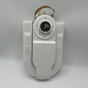 Portable Shoe Dryer Boot Warmer Folding Design & Timer & Adjustable Rack